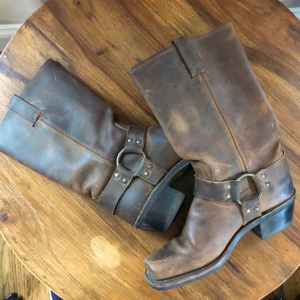 Frye Harness Boots